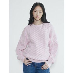 Sunday Best Peggy sweater major cable 2xs 20.5”